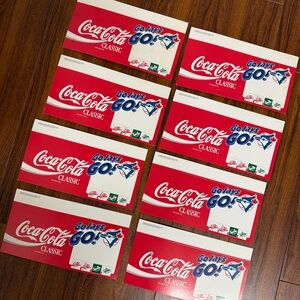 Lot of Antique Blue Jays x Coca Cola Price Points